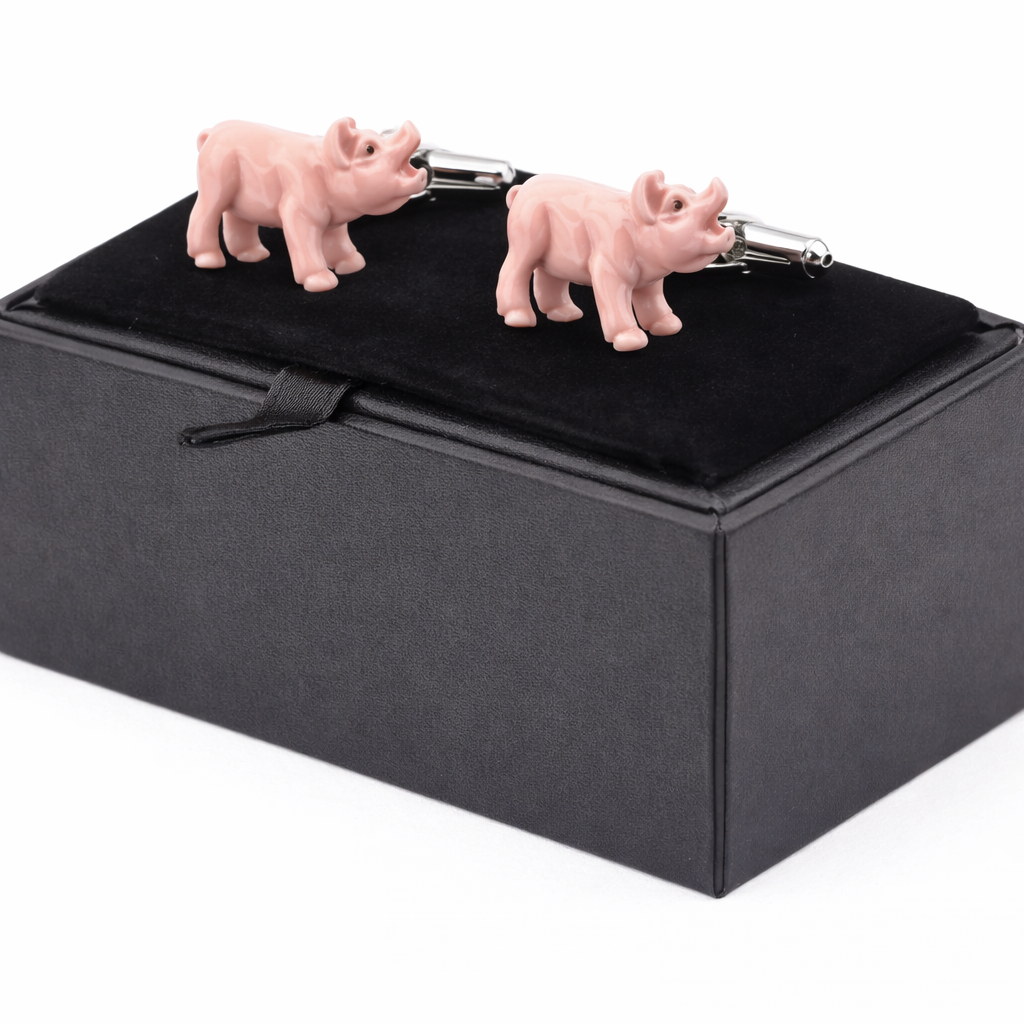 Mansjettknapper - griser 🐖