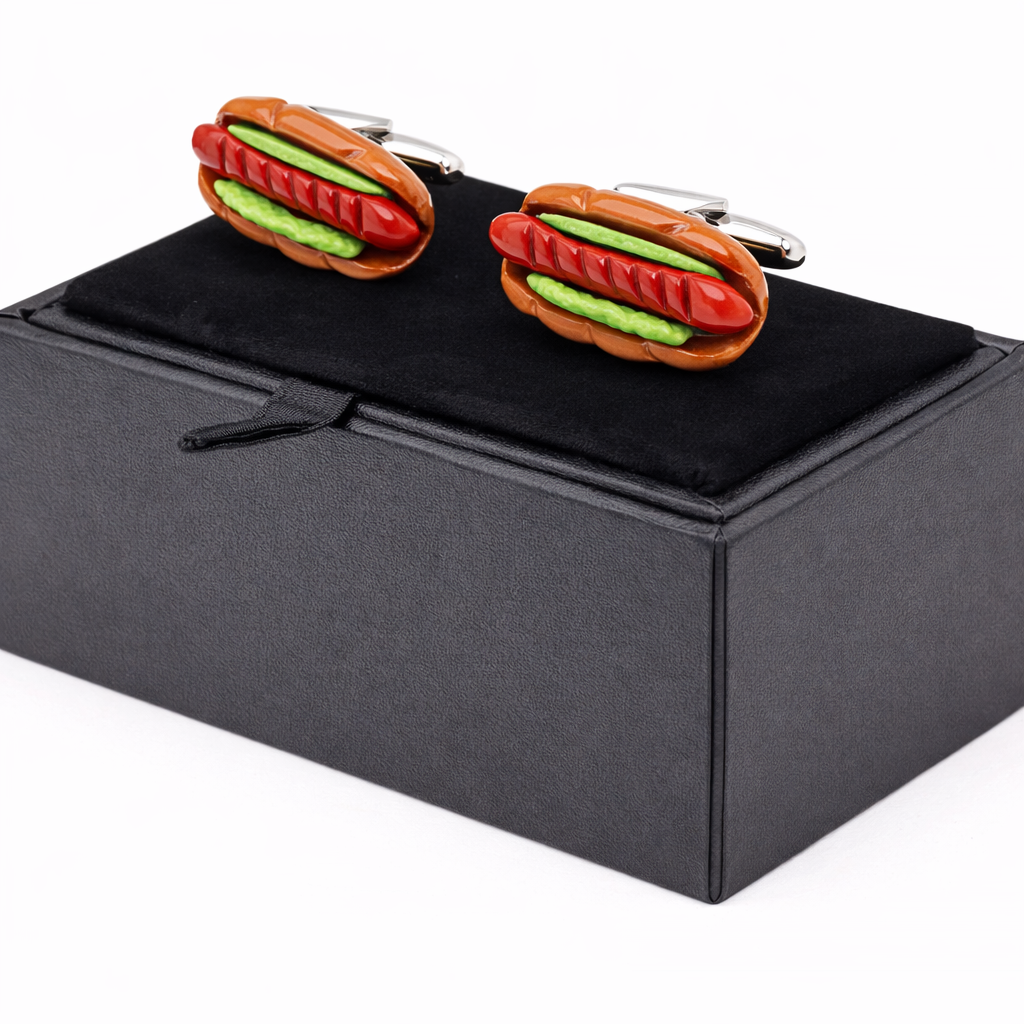 Mansjettknapper - Hotdog Edition 🌭