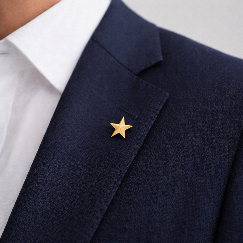 Pin - Gullstjerne ⭐️