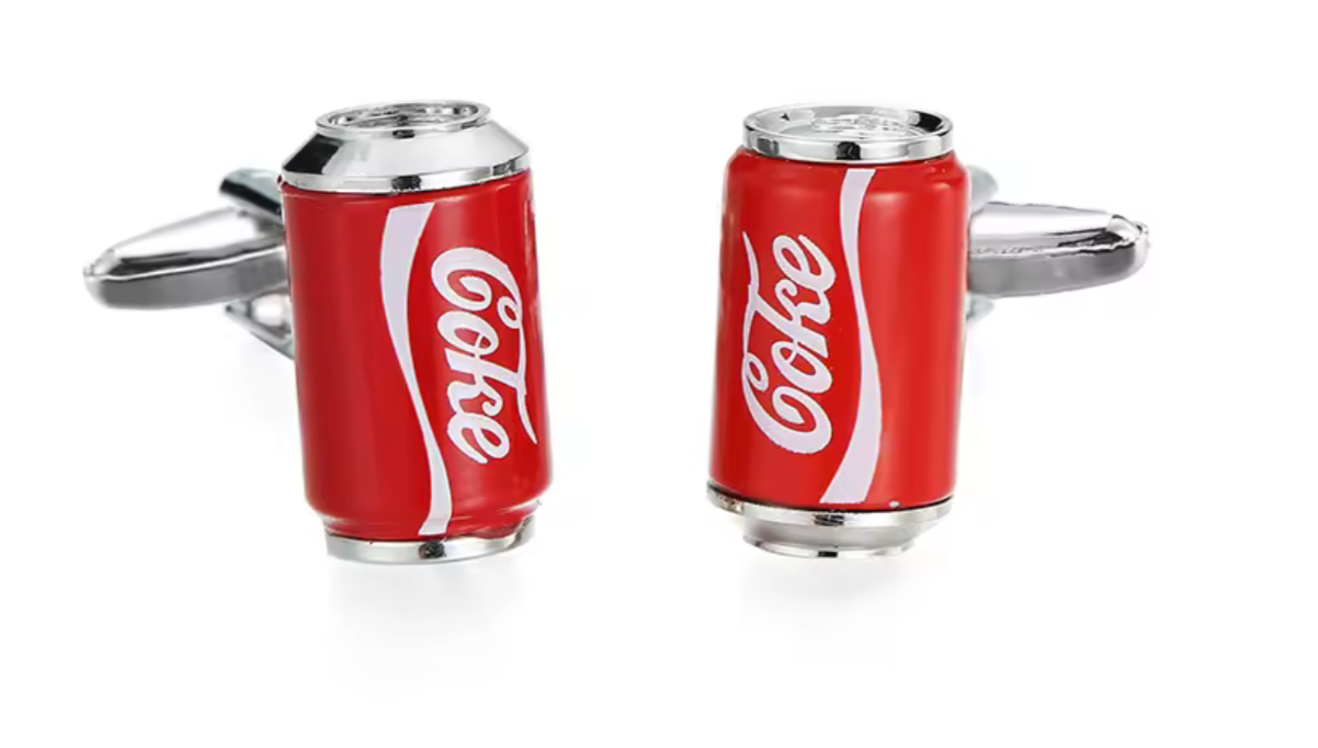 Mansjettknapper – Cola Edition 🥤