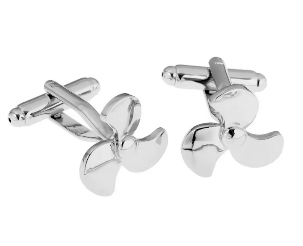 Mansjettknapper -  Båtpropell Edition 🚤