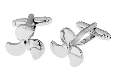 Mansjettknapper -  Båtpropell Edition 🚤