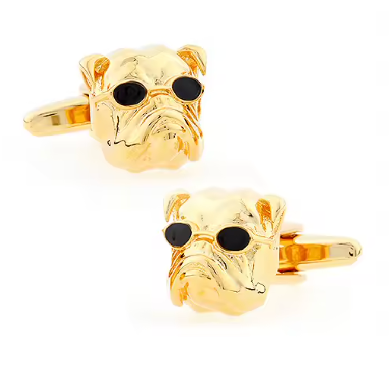 Mansjettknapper - Bulldog Edition 🐾