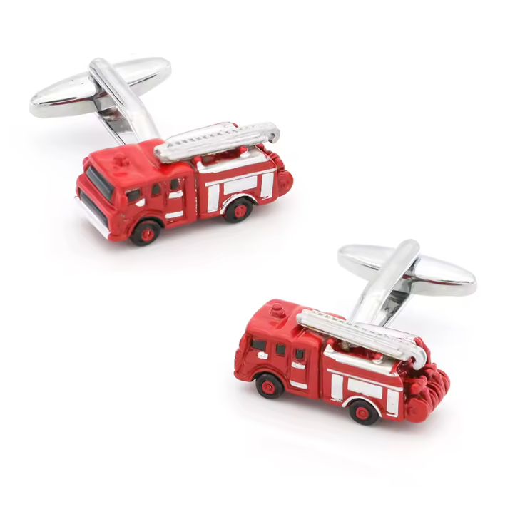 Mansjettknapper - Brannbil Edition🚒